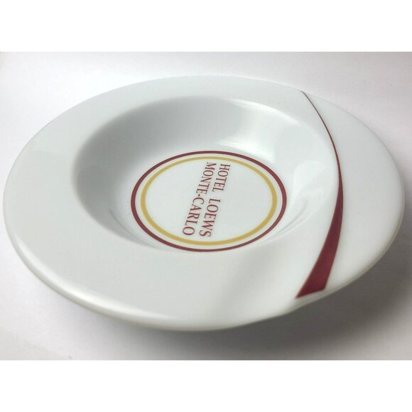 Hotel Loews Monte Carlo Borrowed Ash Tray Ashtray 5" Lilien Austria Porcelain - Picture 4 of 7
